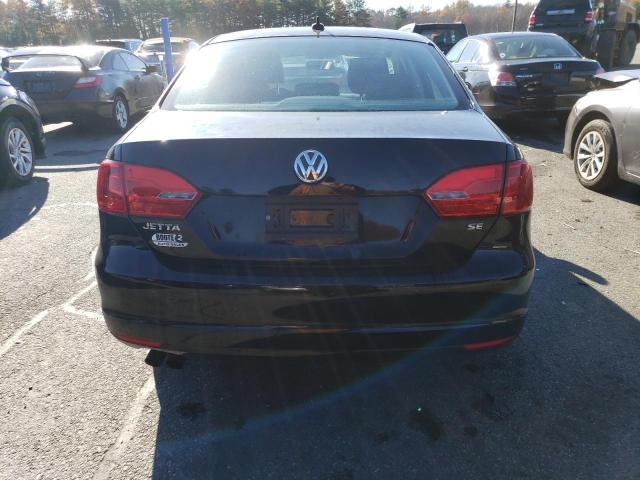 3VWD17AJ7EM327480 - 2014 VOLKSWAGEN JETTA SE BLACK photo 6