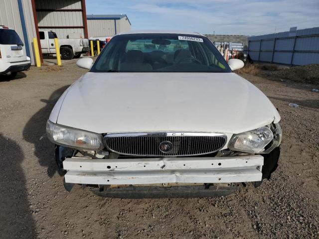 2G4WS52J521284588 - 2002 BUICK CENTURY CUSTOM WHITE photo 5