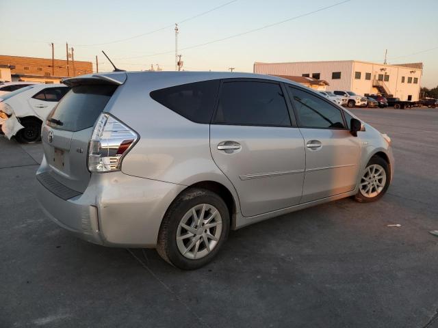 JTDZN3EU2EJ009130 - 2014 TOYOTA PRIUS V SILVER photo 3