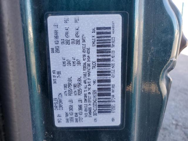 3B7HC13Z3XG101520 - 1999 DODGE RAM 1500 GREEN photo 12