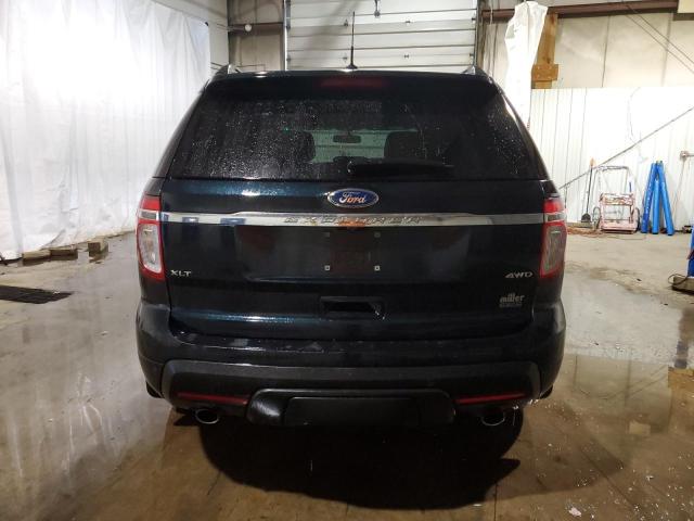 1FM5K8D80FGA60757 - 2015 FORD EXPLORER XLT BLACK photo 6