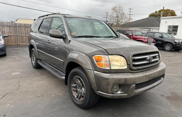 5TDBT48A03S192588 - 2003 TOYOTA SEQUOIA LIMITED GRAY photo 1