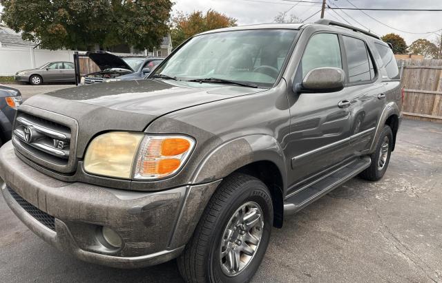 5TDBT48A03S192588 - 2003 TOYOTA SEQUOIA LIMITED GRAY photo 2