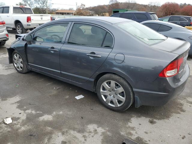 19XFA16529E045865 - 2009 HONDA CIVIC LX CHARCOAL photo 2