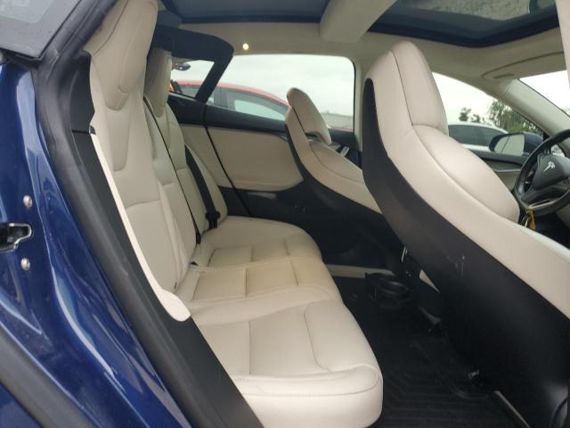 5YJSA1E26JF261402 - 2018 TESLA MODEL S BLUE photo 10