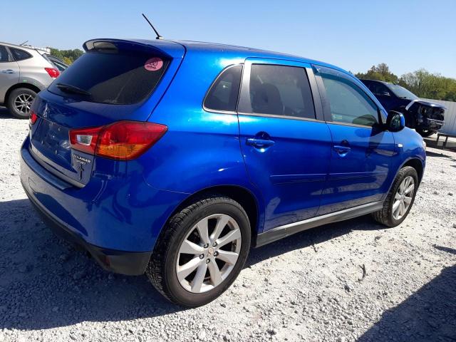 4A4AR3AU1FE003376 - 2015 MITSUBISHI OUTLANDER ES BLUE photo 3