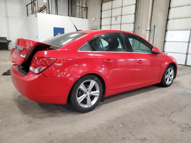 1G1PE5SB3E7375819 - 2014 CHEVROLET CRUZE LT RED photo 3