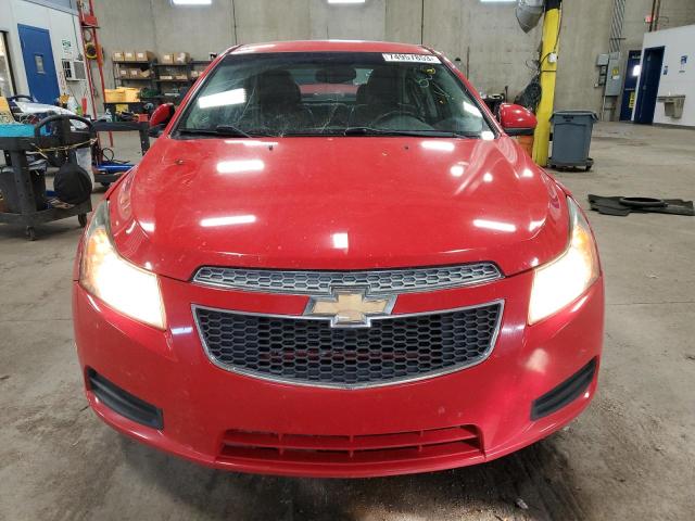 1G1PE5SB3E7375819 - 2014 CHEVROLET CRUZE LT RED photo 5