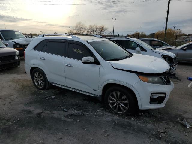 5XYKWDA29DG364819 - 2013 KIA SORENTO SX WHITE photo 4