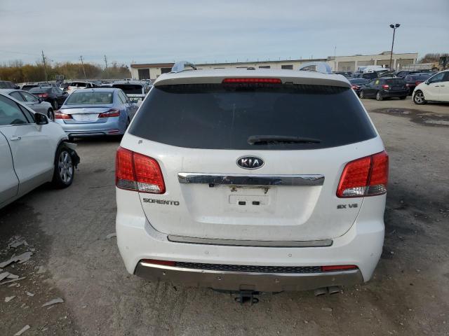 5XYKWDA29DG364819 - 2013 KIA SORENTO SX WHITE photo 6