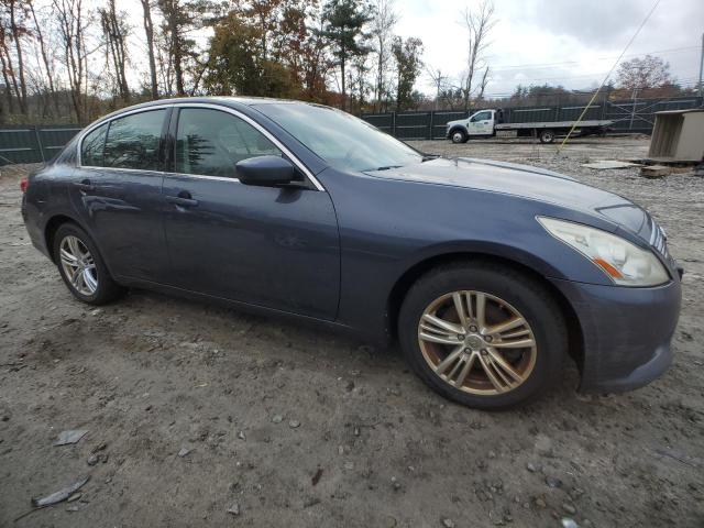 JN1CV6AR5AM451887 - 2010 INFINITI G37 X BLUE photo 4