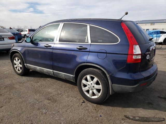 5J6RE48578L021917 - 2008 HONDA CR-V EX BLUE photo 2