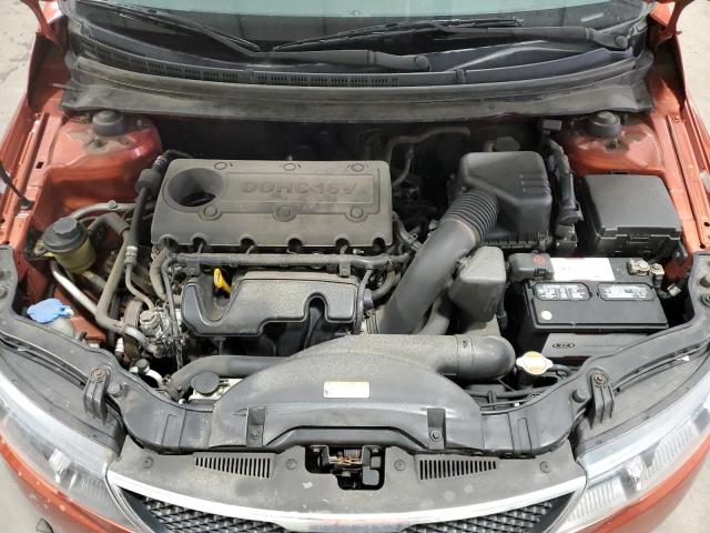 KNAFW4A37A5139603 - 2010 KIA FORTE SX ORANGE photo 11