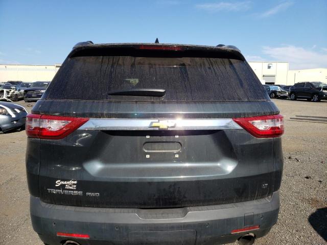 1GNEVGKW1KJ202206 - 2019 CHEVROLET TRAVERSE LT CHARCOAL photo 6