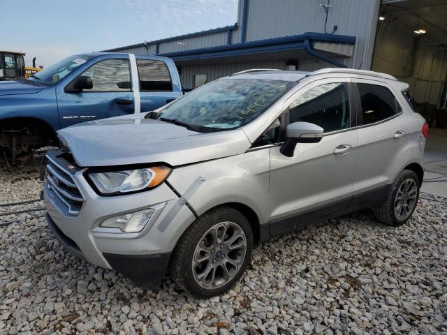 MAJ3P1VE3JC198145 - 2018 FORD ECOSPORT TITANIUM SILVER photo 1