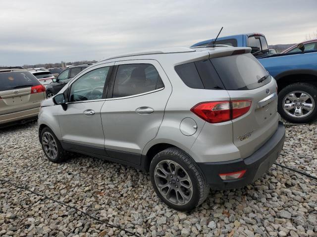 MAJ3P1VE3JC198145 - 2018 FORD ECOSPORT TITANIUM SILVER photo 2