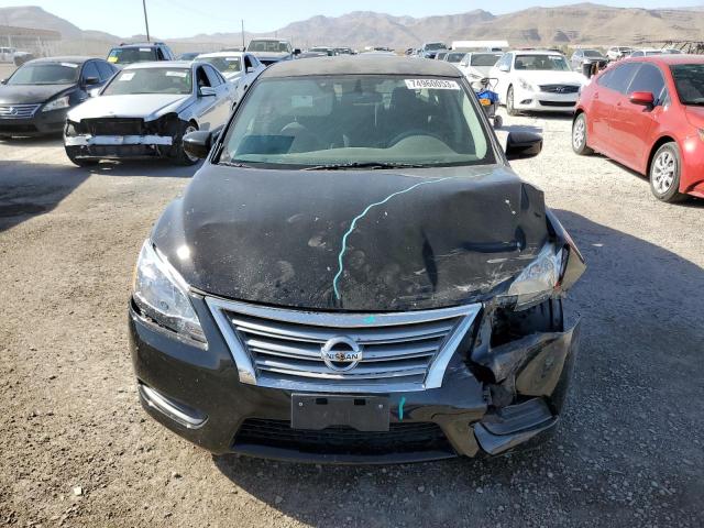 3N1AB7AP7FY354294 - 2015 NISSAN SENTRA S BLACK photo 5