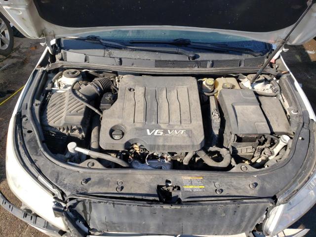 1G4GE5ED6BF270273 - 2011 BUICK LACROSSE CXS WHITE photo 11