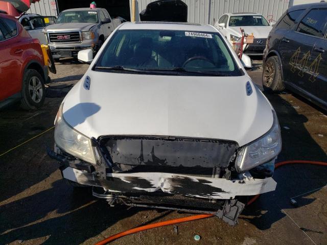 1G4GE5ED6BF270273 - 2011 BUICK LACROSSE CXS WHITE photo 5