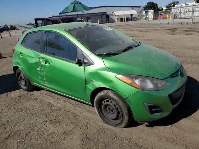 JM1DE1KZ7C0150311 - 2012 MAZDA MAZDA2 GREEN photo 4