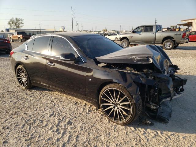 JN1BV7AR8EM695718 - 2014 INFINITI Q50 BASE BLACK photo 4