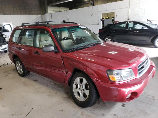 JF1SG65634H748856 - 2004 SUBARU FORESTER 2.5XS RED photo 4