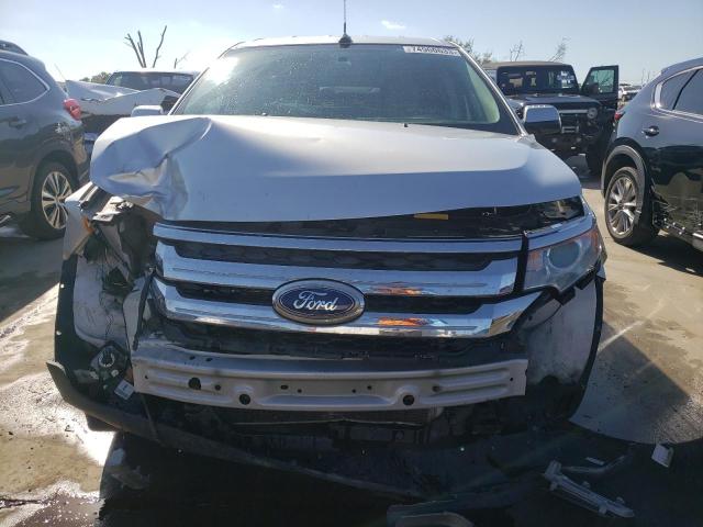 2FMDK3JC4EBB17703 - 2014 FORD EDGE SEL SILVER photo 5