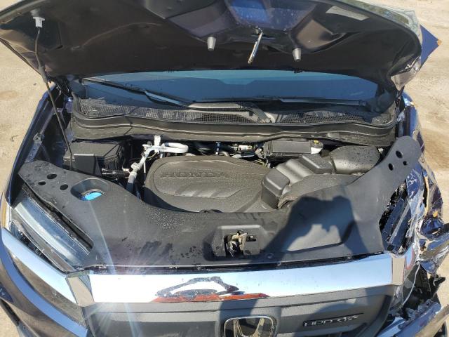 5FNYF8H5XRB017659 - 2024 HONDA PASSPORT EXL BLUE photo 12