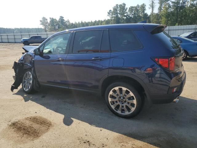5FNYF8H5XRB017659 - 2024 HONDA PASSPORT EXL BLUE photo 2