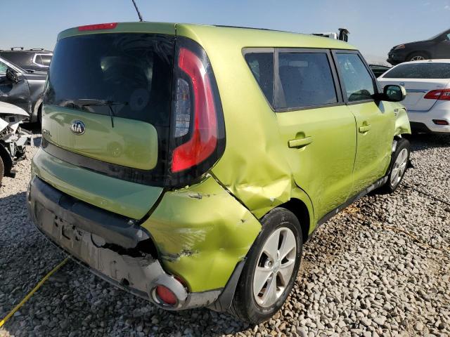 KNDJN2A23G7828000 - 2016 KIA SOUL GREEN photo 3