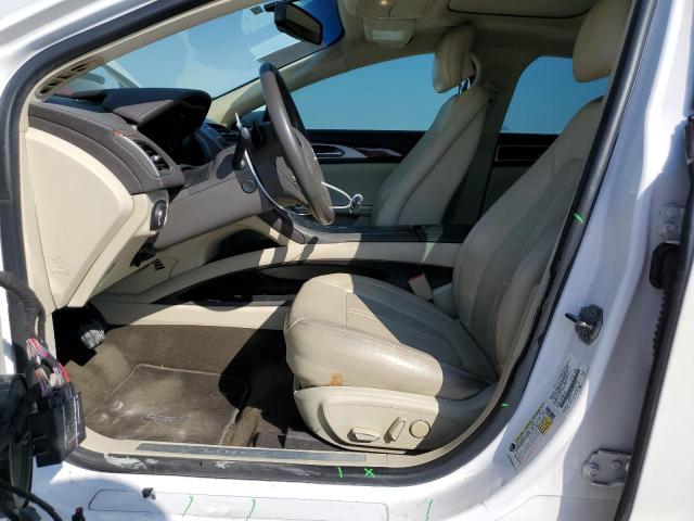 3LN6L2G96DR810090 - 2013 LINCOLN MKZ WHITE photo 7