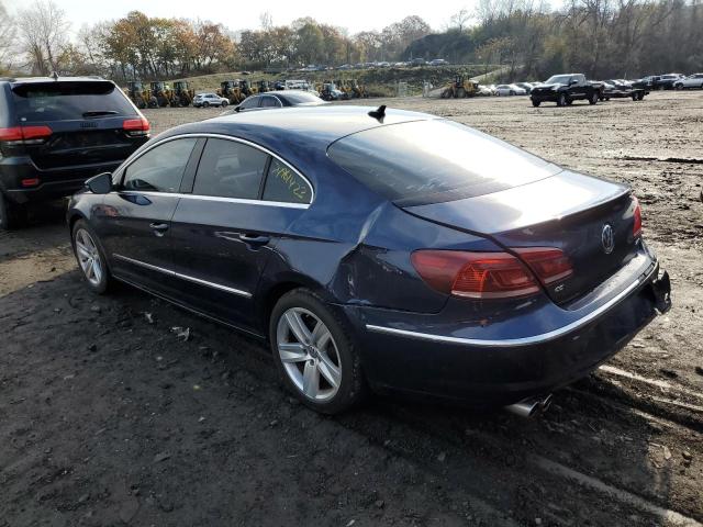 WVWBN7AN5EE526731 - 2014 VOLKSWAGEN CC SPORT BLUE photo 2