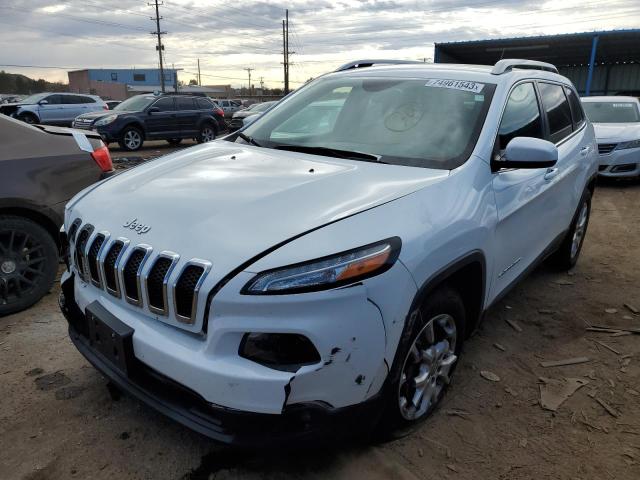 1C4PJMCSXHW584433 - 2017 JEEP CHEROKEE LATITUDE WHITE photo 1