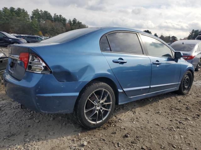 2HGFA1E53AH567559 - 2010 HONDA CIVIC LX BLUE photo 3