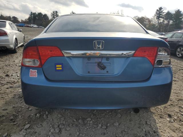 2HGFA1E53AH567559 - 2010 HONDA CIVIC LX BLUE photo 6