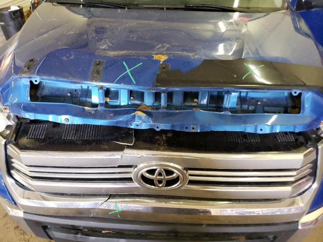 5TFUY5F10GX570198 - 2016 TOYOTA TUNDRA DOUBLE CAB SR/SR5 BLUE photo 11