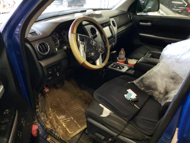 5TFUY5F10GX570198 - 2016 TOYOTA TUNDRA DOUBLE CAB SR/SR5 BLUE photo 8