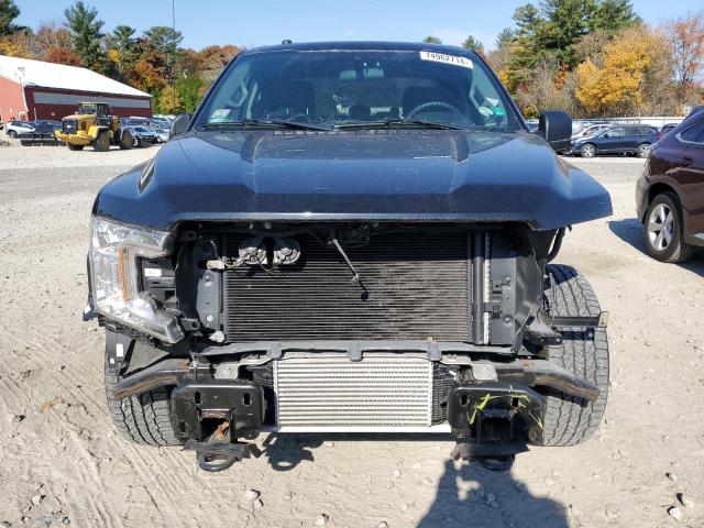 1FTEX1EP4KKC06412 - 2019 FORD F150 SUPER CAB BLACK photo 5