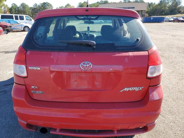 2T1KR32E75C474825 - 2005 TOYOTA COROLLA MA XR RED photo 6