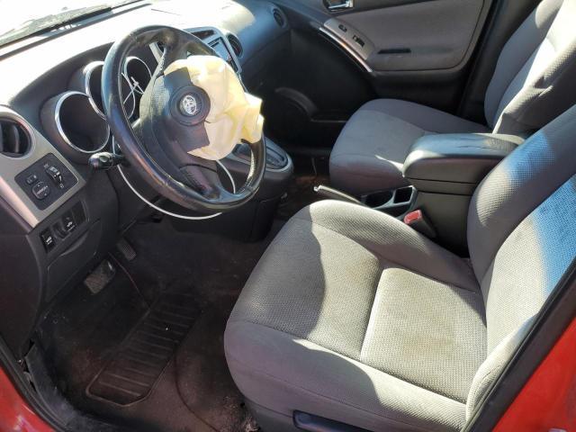 2T1KR32E75C474825 - 2005 TOYOTA COROLLA MA XR RED photo 7