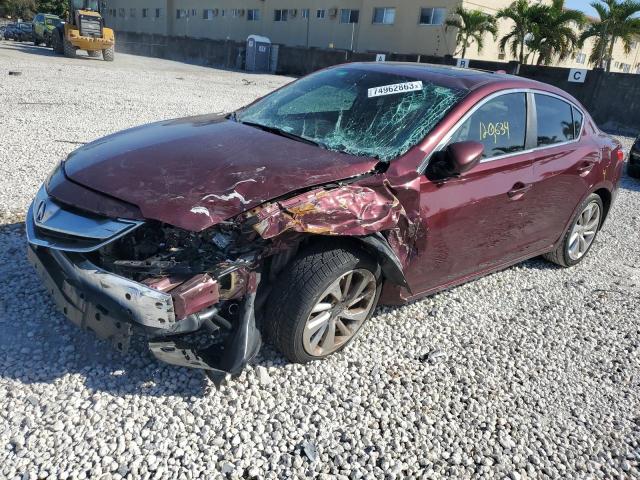19UDE2F30GA022604 - 2016 ACURA ILX BASE WATCH PLUS BURGUNDY photo 1