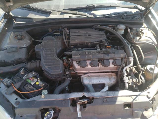 1HGES163X5L015832 - 2005 HONDA CIVIC DX VP GRAY photo 11