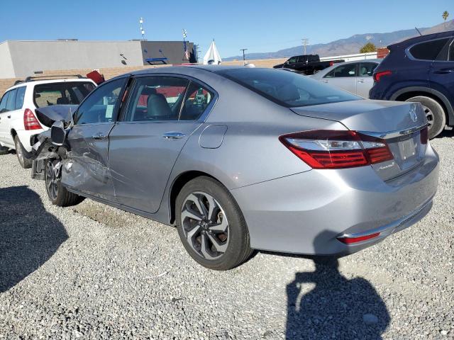 1HGCR2F86HA074199 - 2017 HONDA ACCORD EXL SILVER photo 2