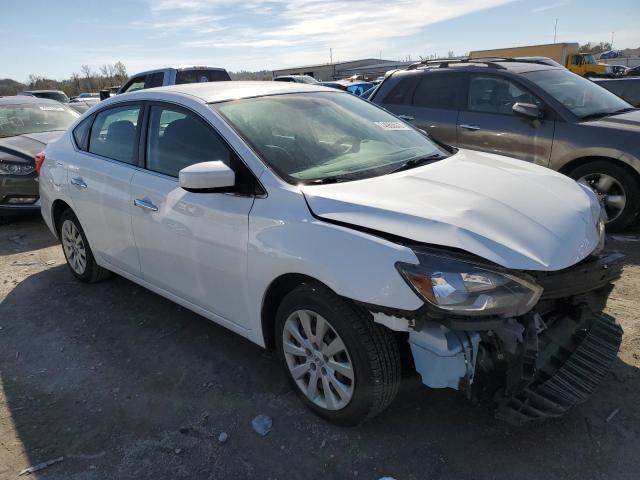 3N1AB7AP1JY257309 - 2018 NISSAN SENTRA S WHITE photo 4