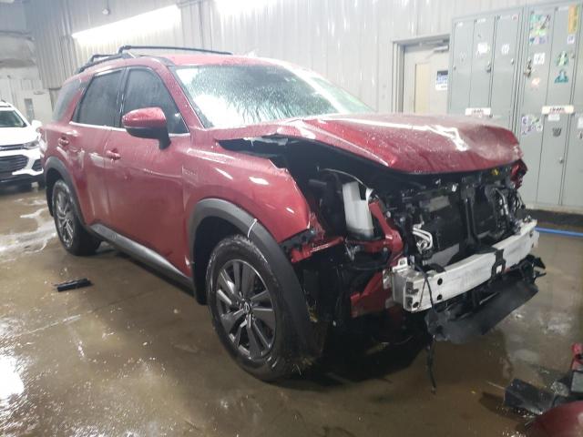 5N1DR3BD6NC222665 - 2022 NISSAN PATHFINDER SV RED photo 4