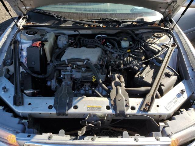 2G4WS52J121214506 - 2002 BUICK CENTURY CUSTOM SILVER photo 11