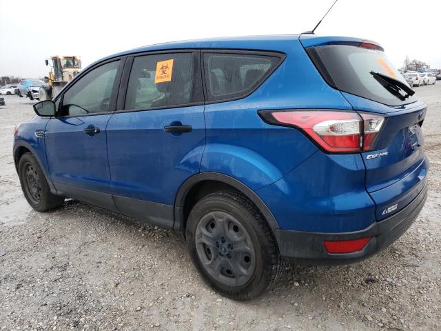 1FMCU0F70HUE23537 - 2017 FORD ESCAPE S BLUE photo 2