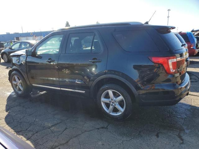 1FM5K7D8XJGC32358 - 2018 FORD EXPLORER XLT BLACK photo 2