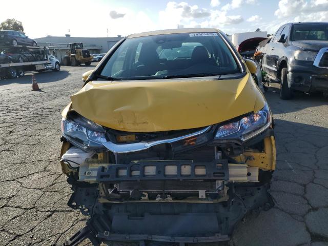 3HGGK5H89KM724531 - 2019 HONDA FIT EX YELLOW photo 5