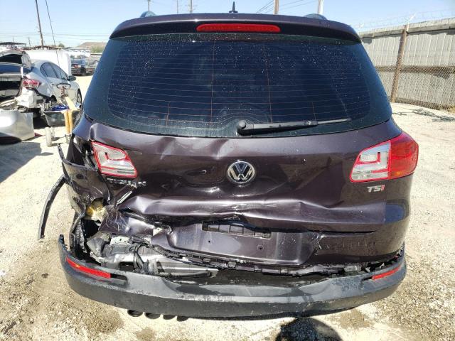 WVGAV7AXXGW537617 - 2016 VOLKSWAGEN TIGUAN S GRAY photo 6